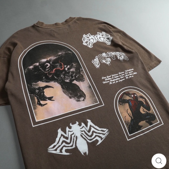 VINTAGE DARC SPORT X MARVELS SPIDER-MAN & VENOM “OUR VENOM” SHIRT